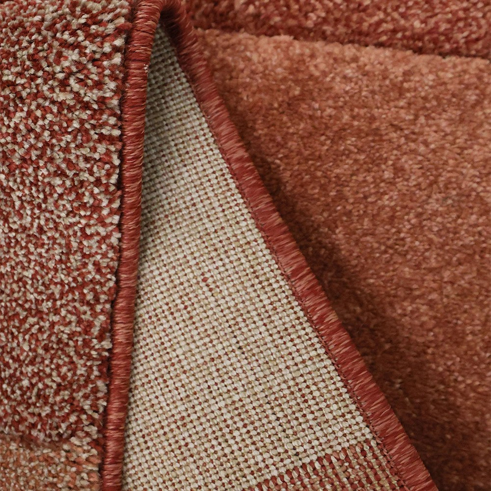 Newport Blocks Terracotta Rug