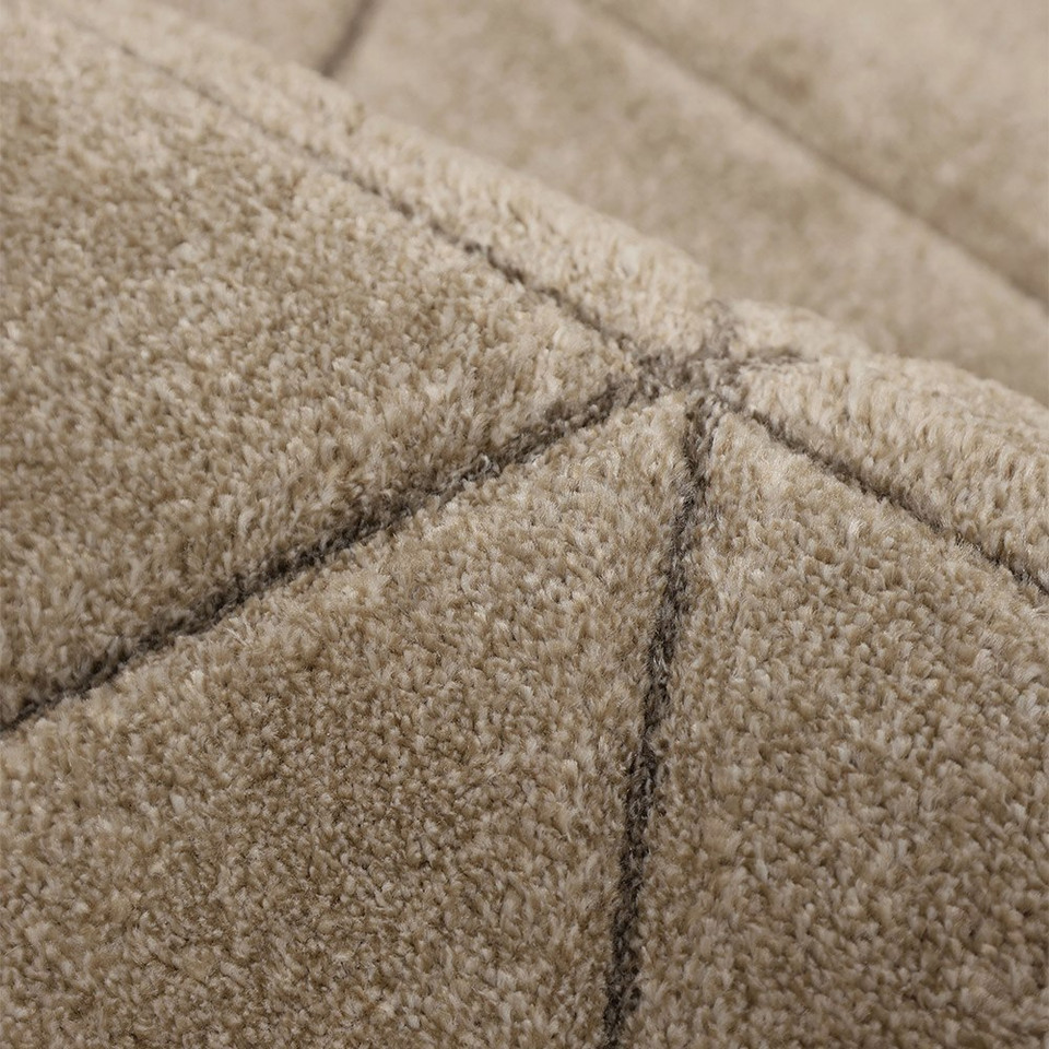 Newport Capleton Natural Plain Rug