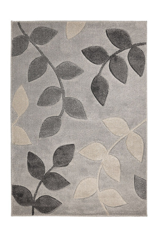 Newport Leaf Grey Rug