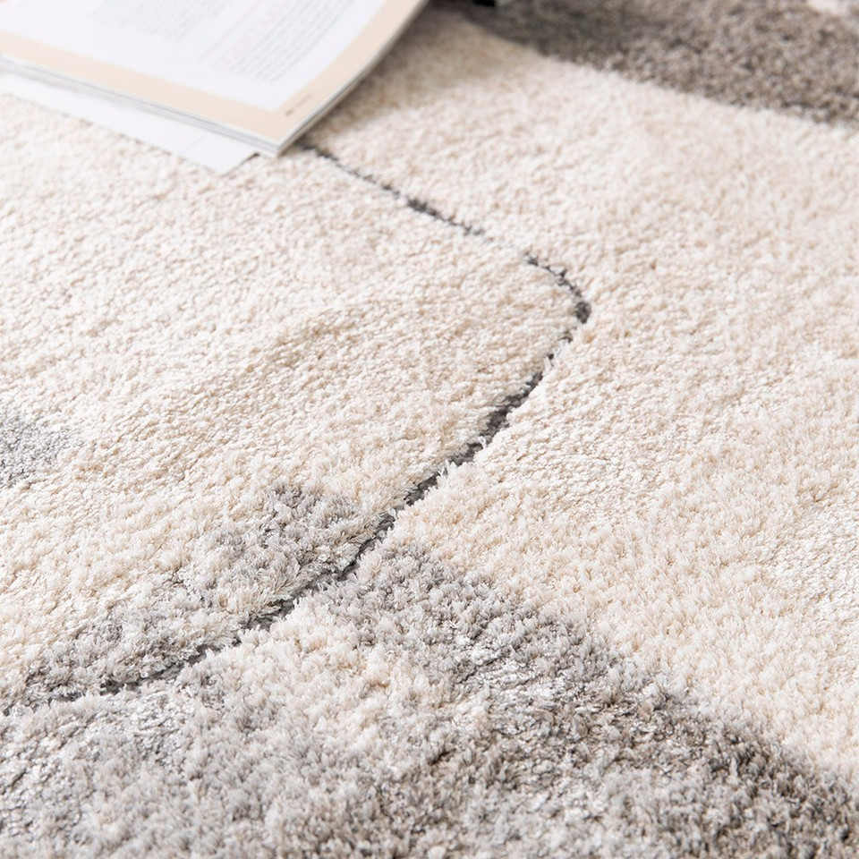 Pure Abstract Natural Grey Rug