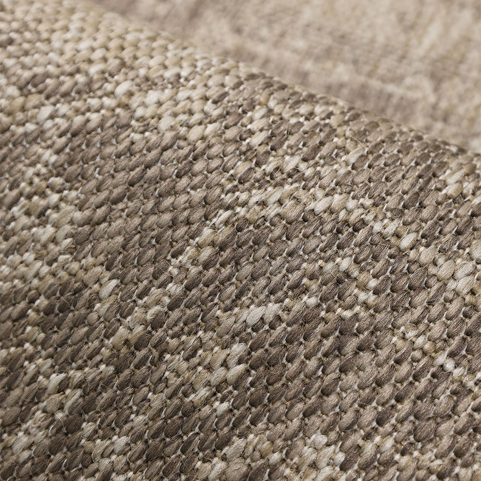 Flatweave Gel Medallion Latte Rug Runner
