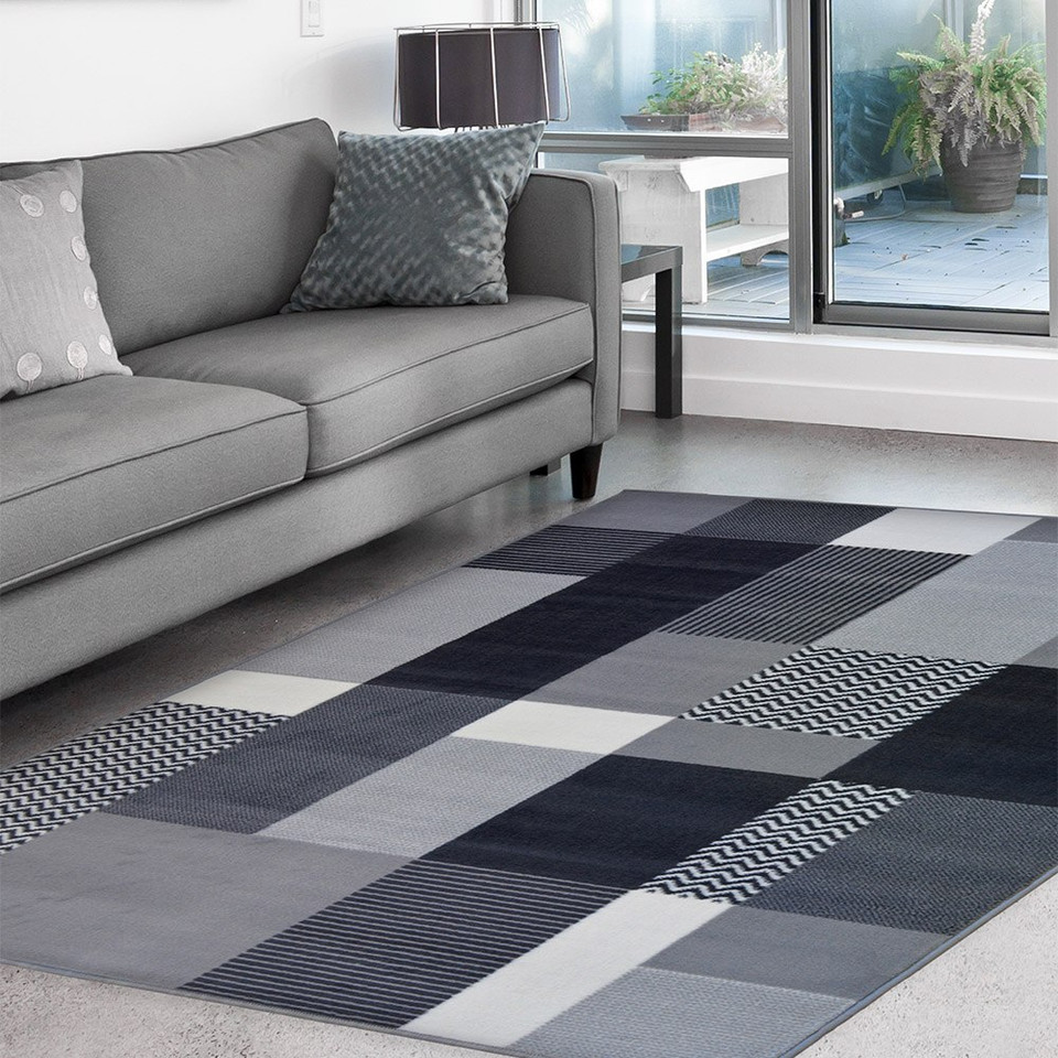 Maestro Montreal Grey Rug Runner