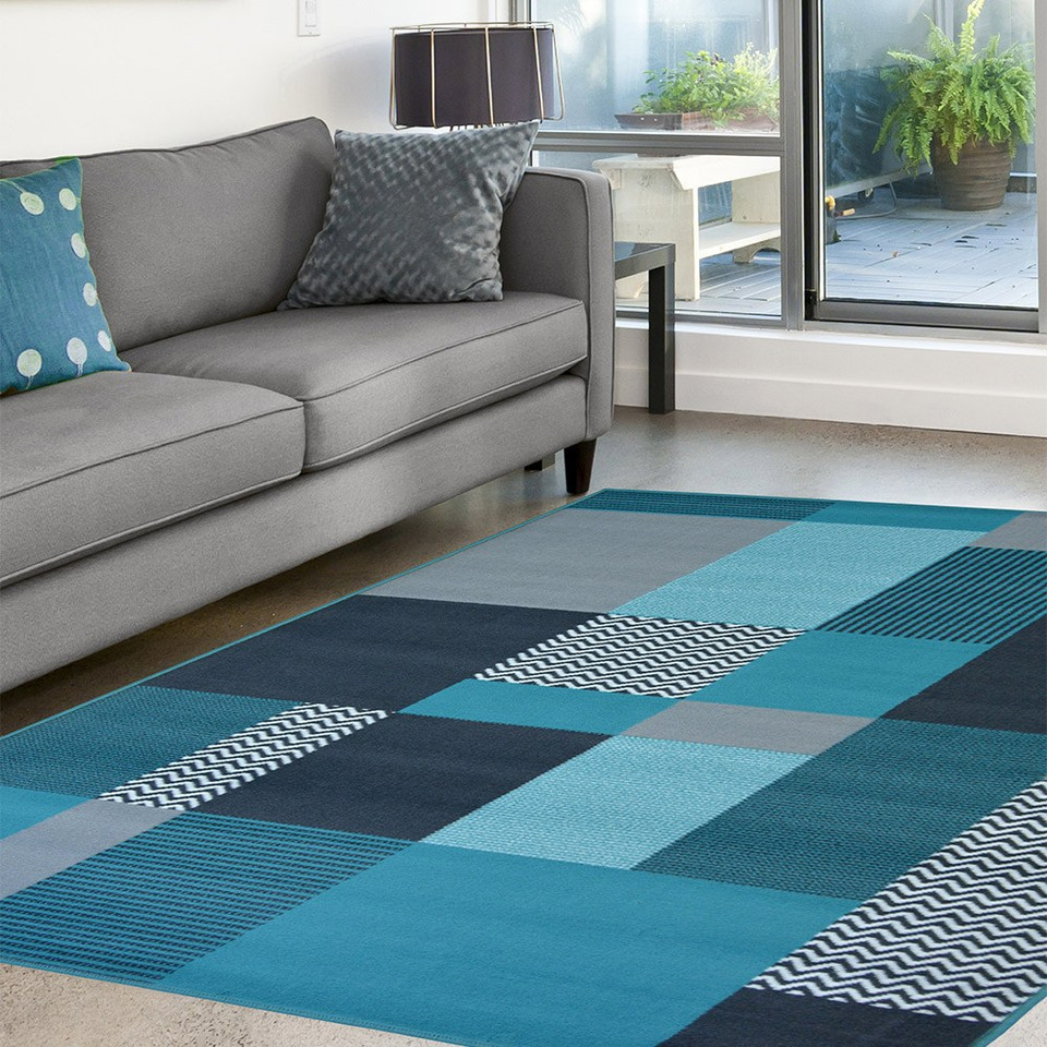 Maestro Montreal Teal Rug
