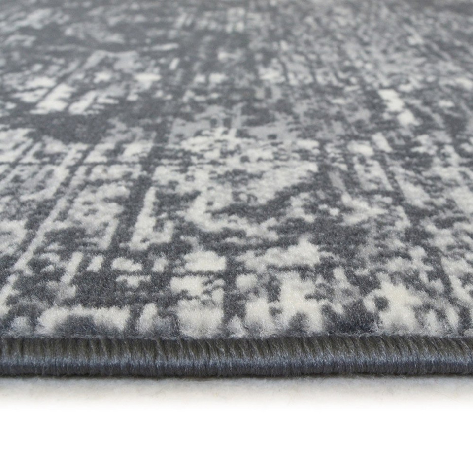 Maestro New Traditional Charcoal Rug Runner