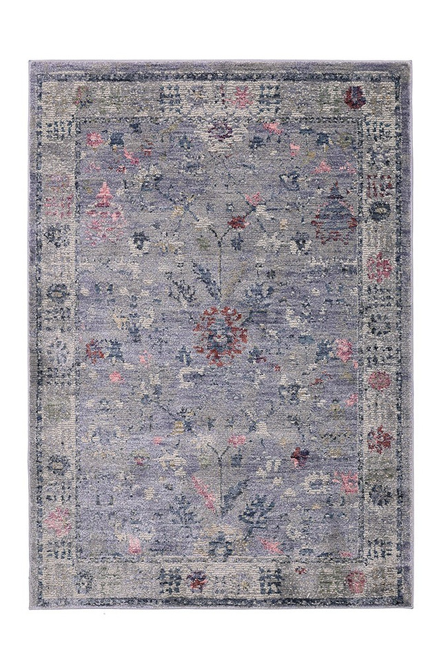 Orner Traditional Grey Rug