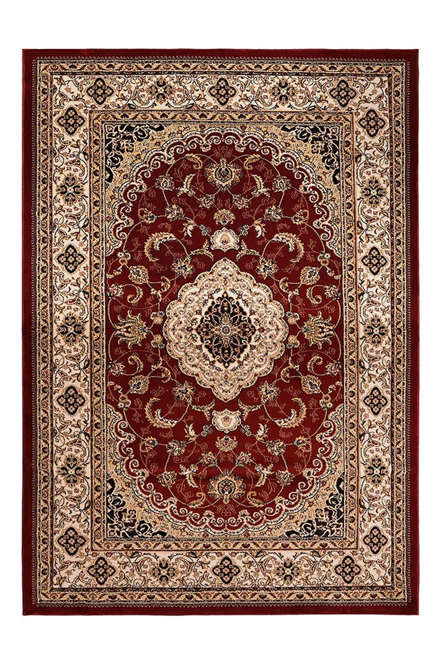 Victoria Traditional Red Rug