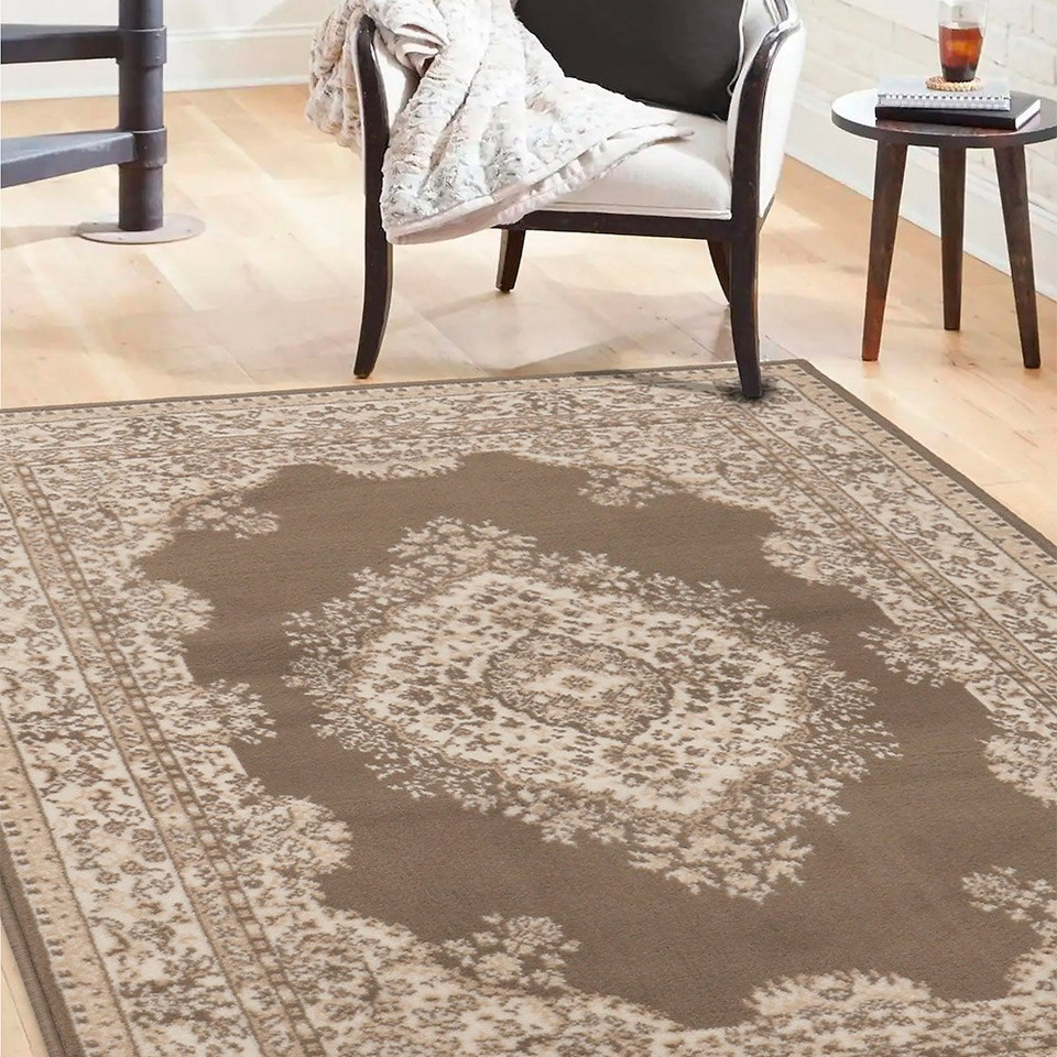 Maestro Traditional Taupe Rug