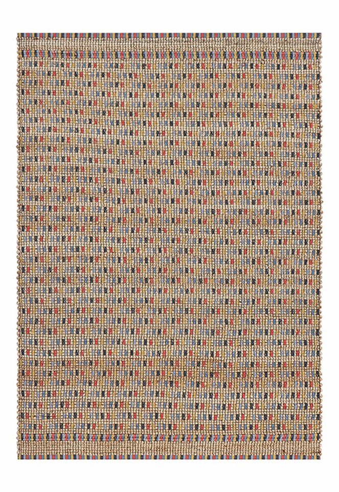 Lagos Checkerboard Handwoven Multi Rug