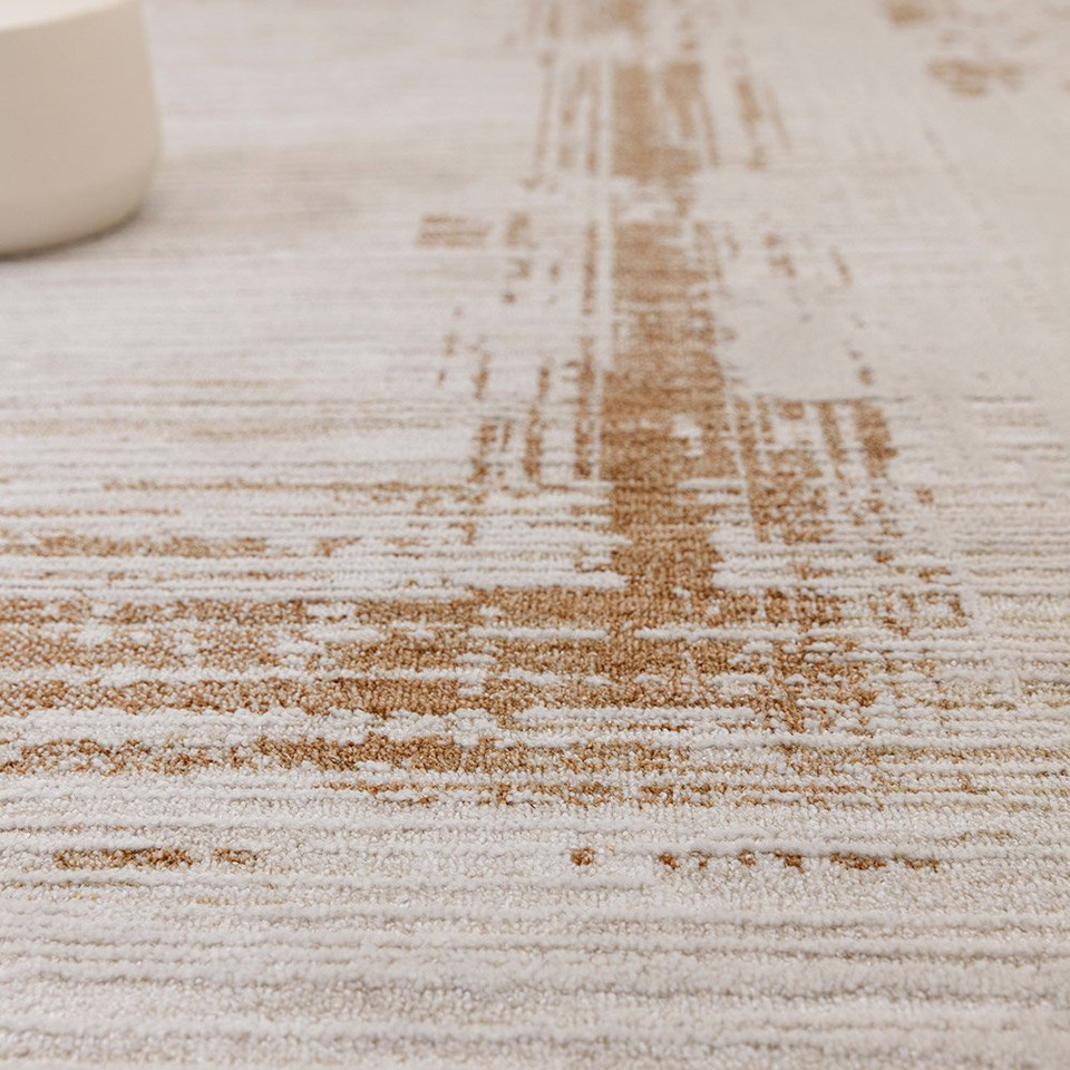 Anders AN05 Abstract Beige Rug