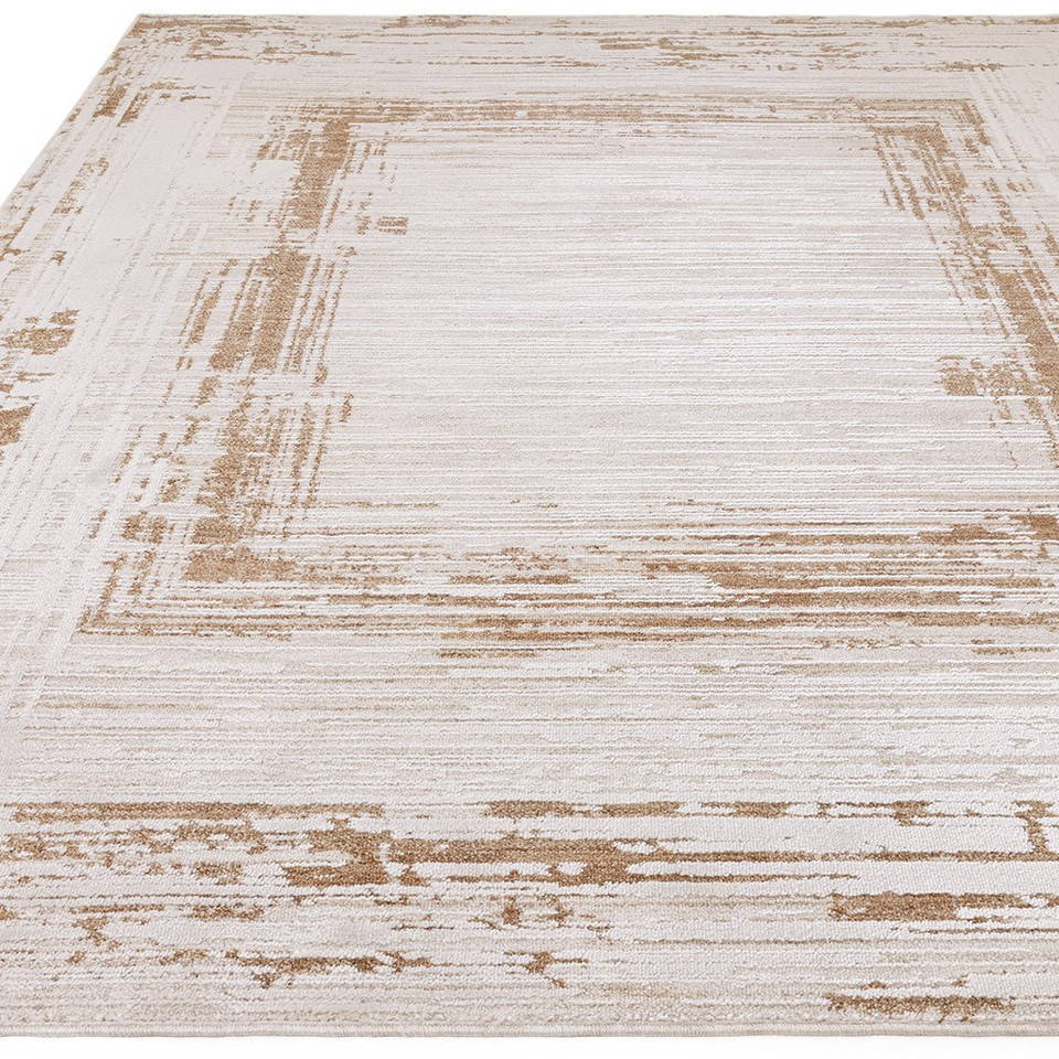 Anders AN05 Abstract Beige Rug