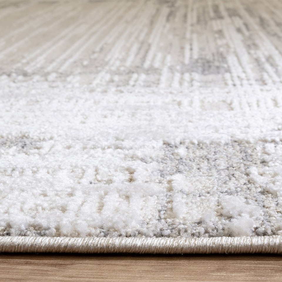Anders AN06 Abstract Grey Rug