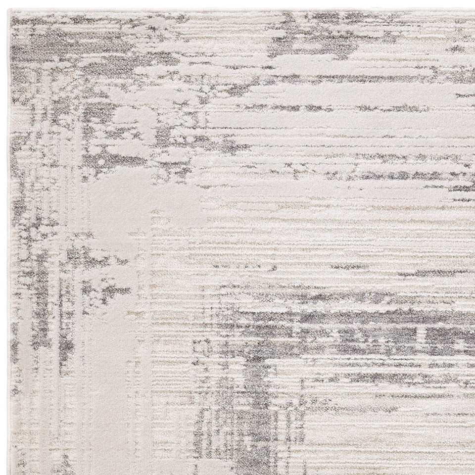 Anders AN06 Abstract Grey Rug