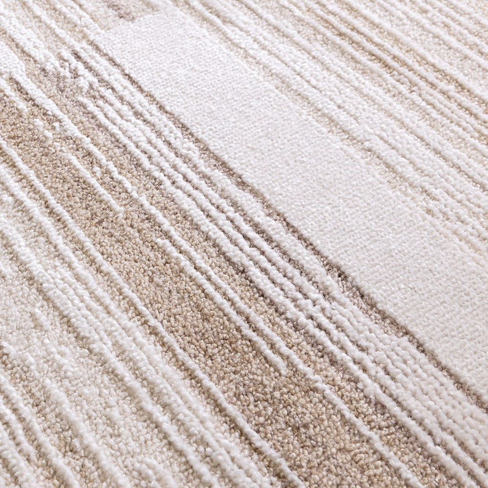 Anders AN08 Abstract Beige Rug