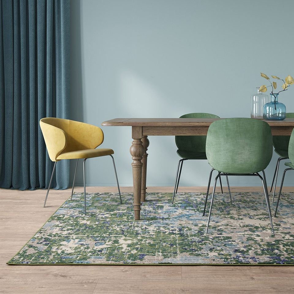 Colores Cloud Jungle CO09 Abstract Multi Rug