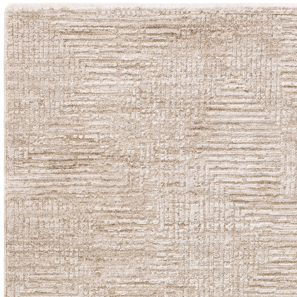 Laurent LA06 Boho Geometric Beige Rug
