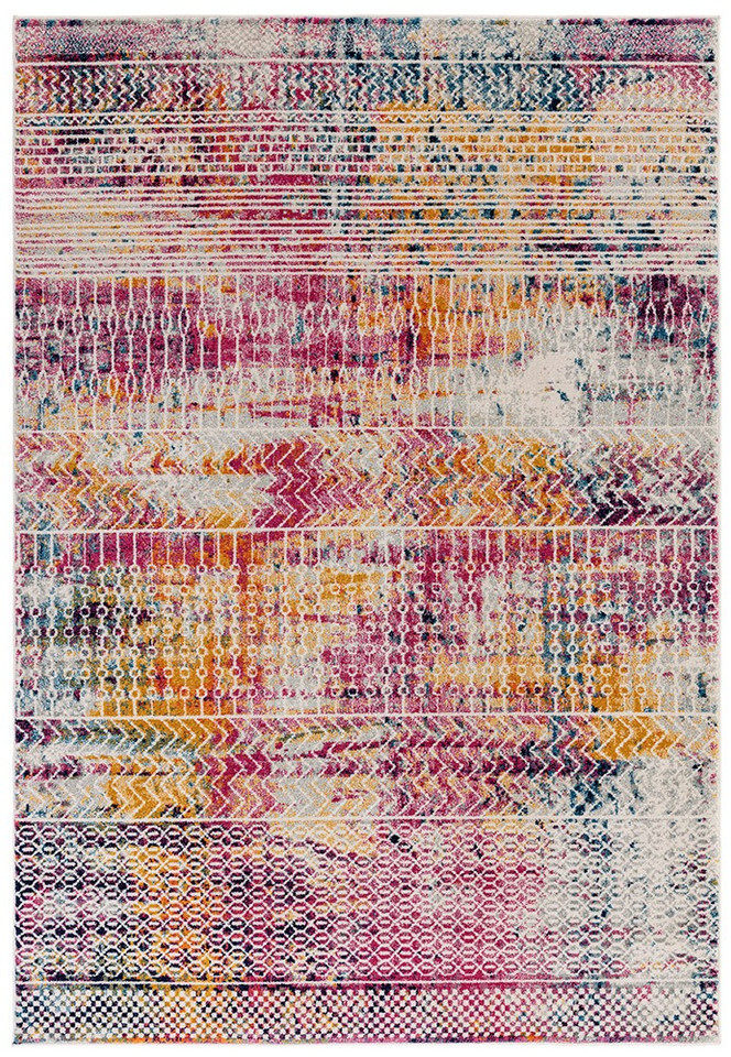 Muse Tribal Bright MU26 Modern Geo Multi Rug