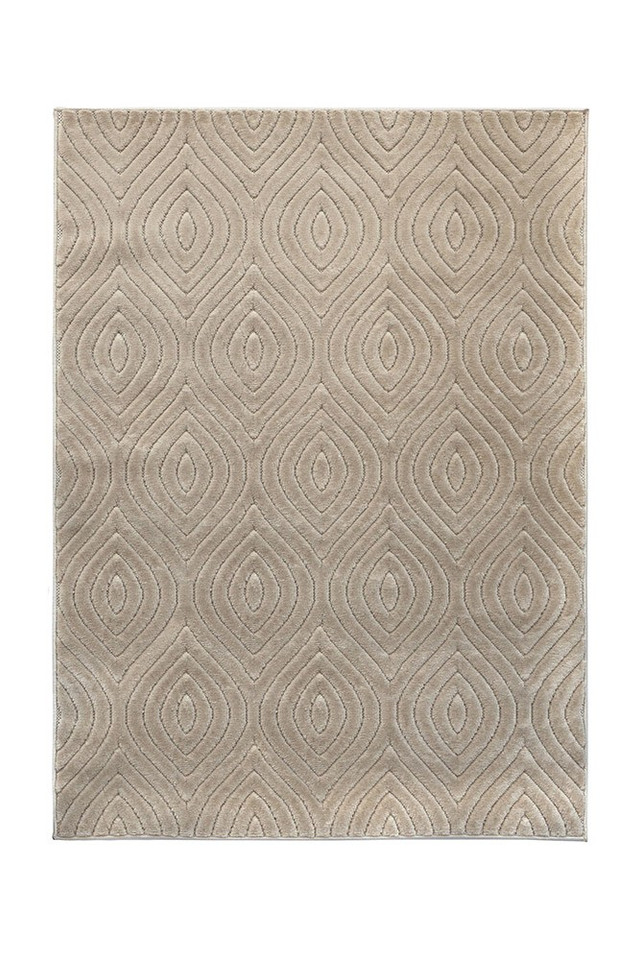 Malmo Tear Drop Natural Contemporary Indoor Outdoor Rug