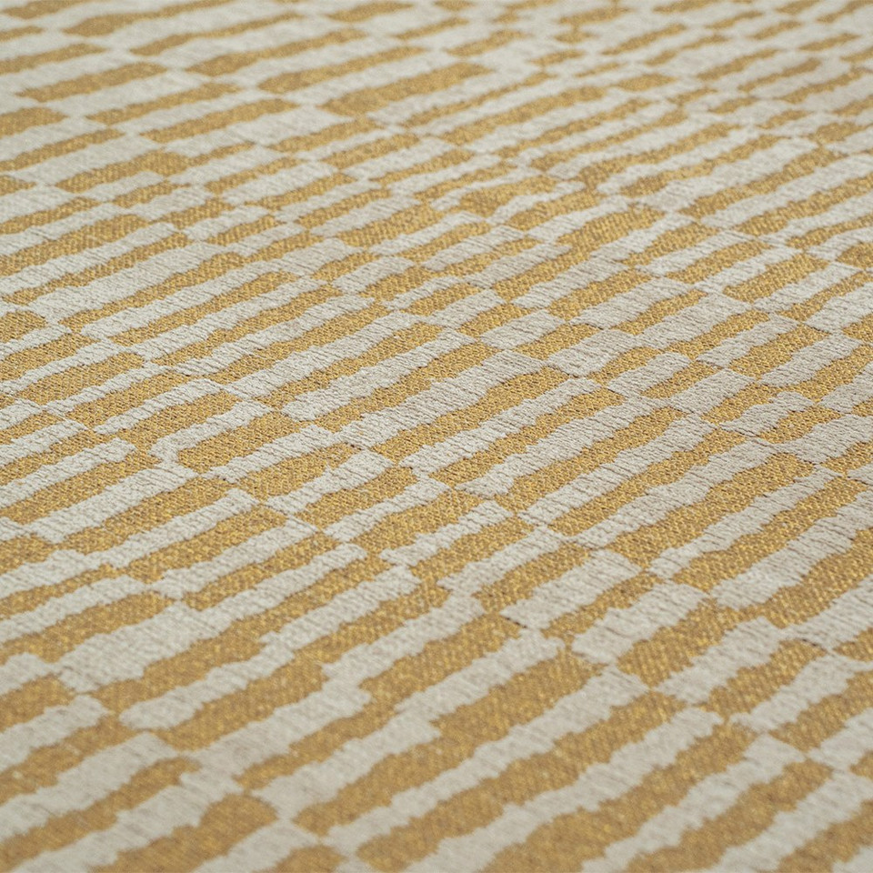 Structures Berber Erg Yellow 9648 Indoor Outdoor Washable Eco Rug