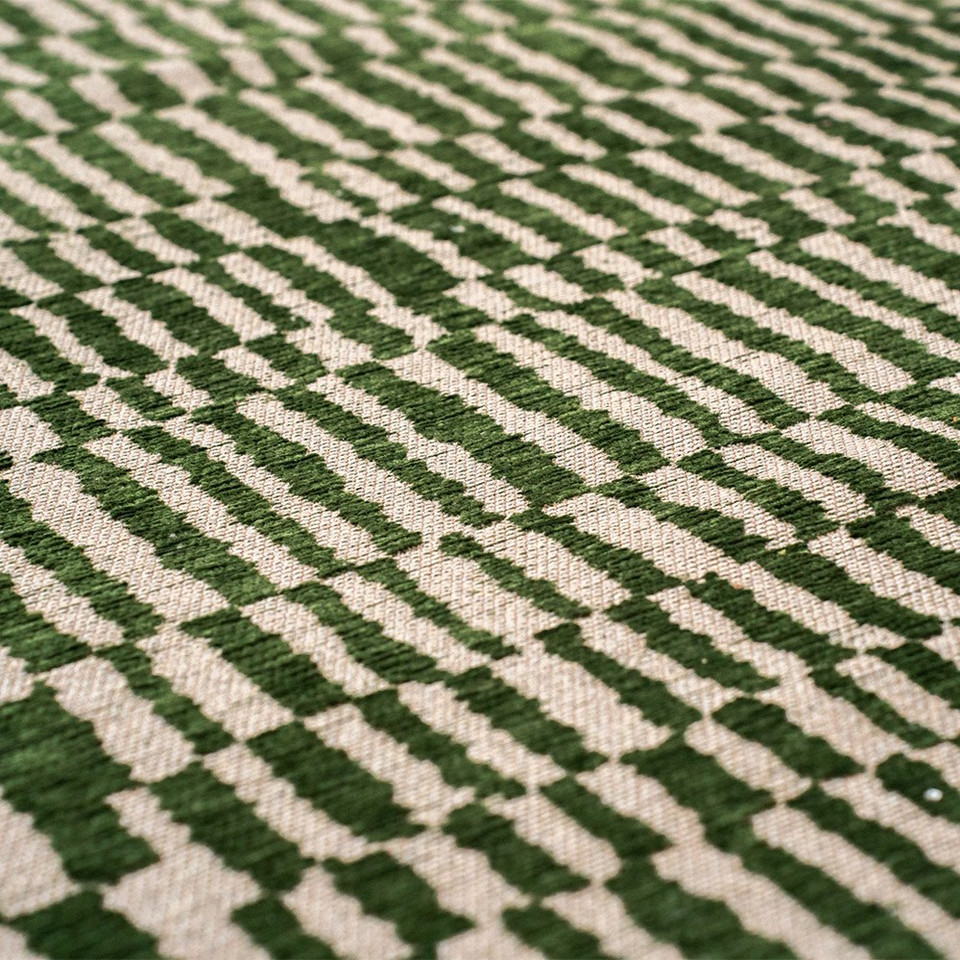 Structures Berber Oasis Green 9650 Indoor Outdoor Washable Eco Rug