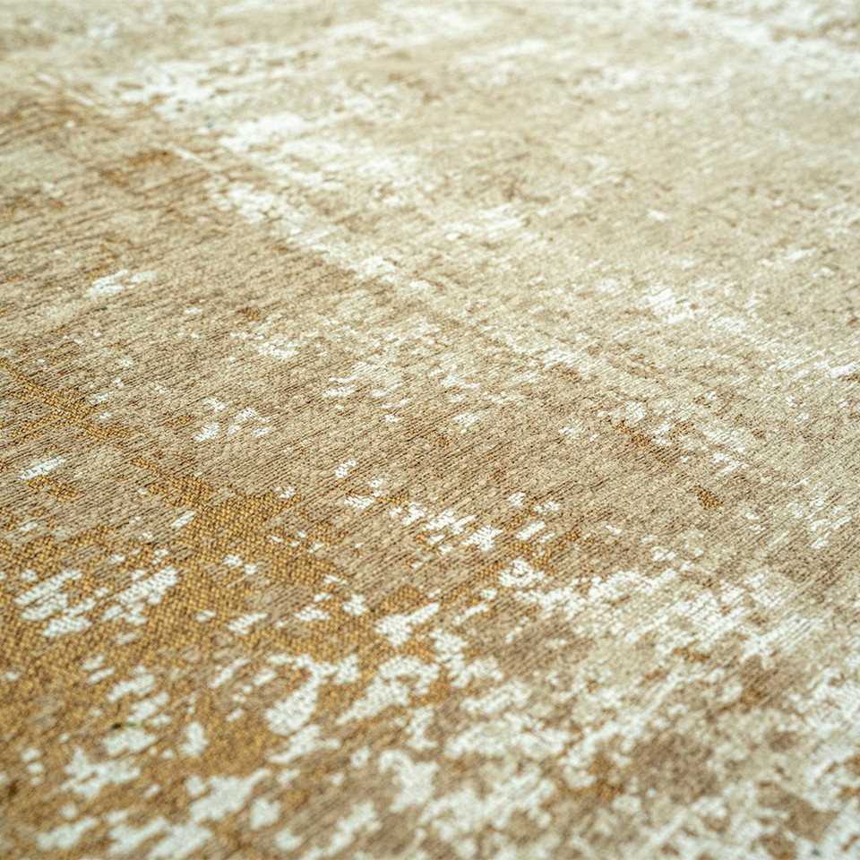 Virgin Land Mercury Beige 9654 Indoor Outdoor Washable Eco Rug