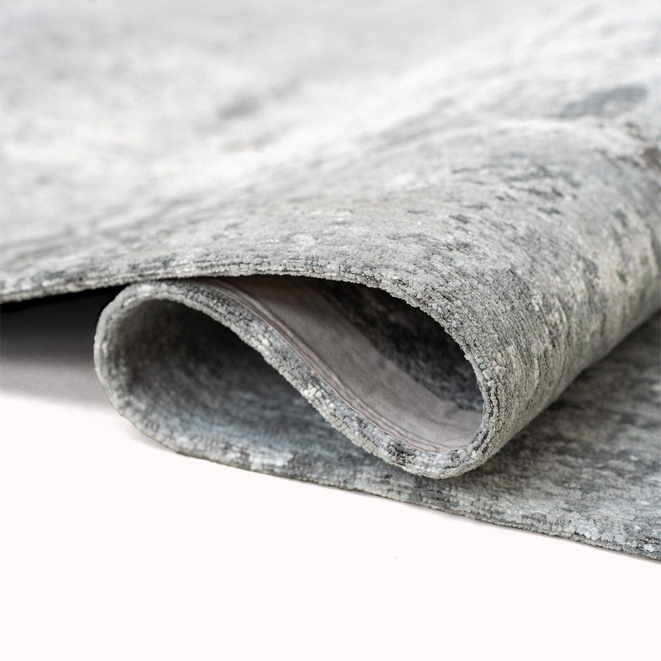 Virgin Land Venus Grey 9655 Indoor Outdoor Washable Eco Rug