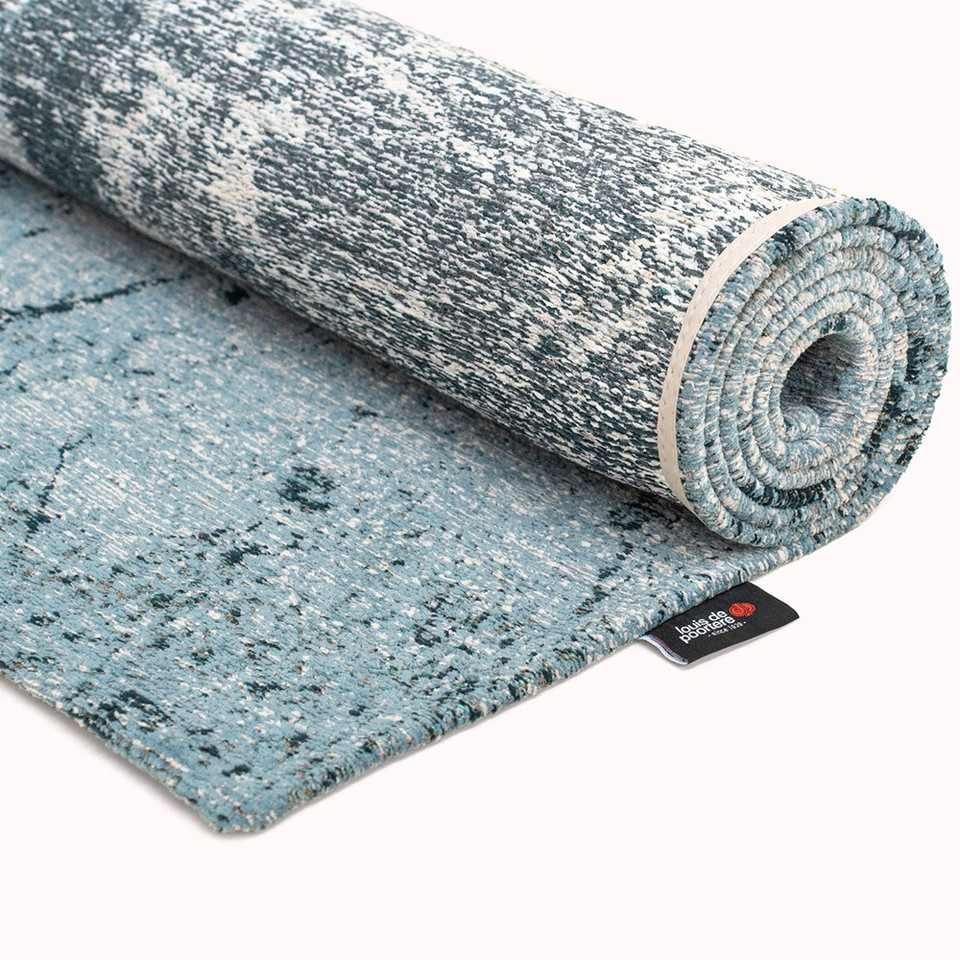 Mad Men Sol Dragonfly Blue 9773 Indoor Outdoor Washable Eco Rug