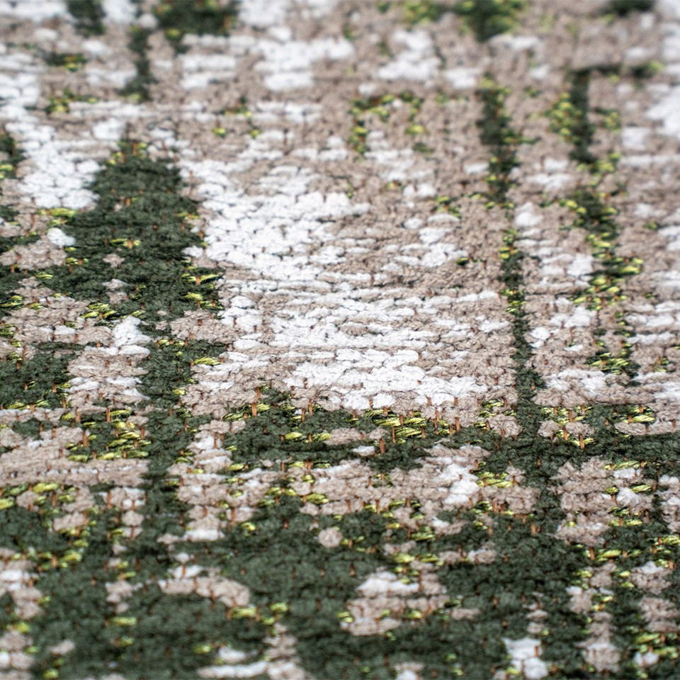 Griff Central Green 9797 Indoor Outdoor Washable Eco Rug