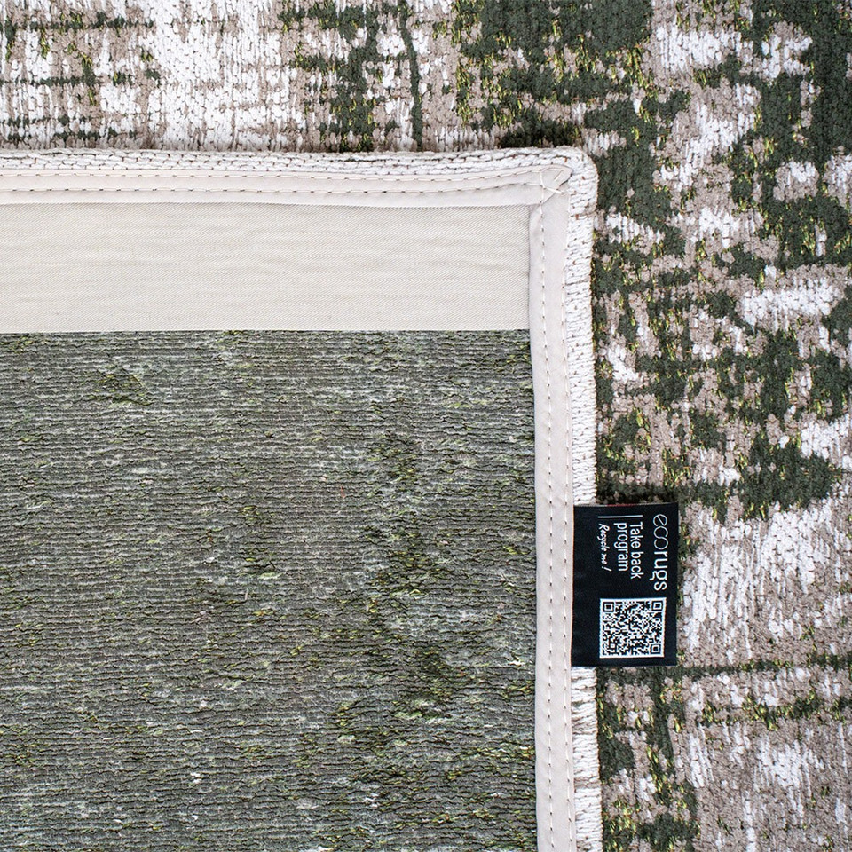 Griff Central Green 9797 Indoor Outdoor Washable Eco Rug