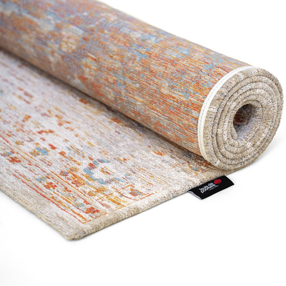 Ushak Galata Sunset Red 9836 Indoor Outdoor Washable Eco Rug