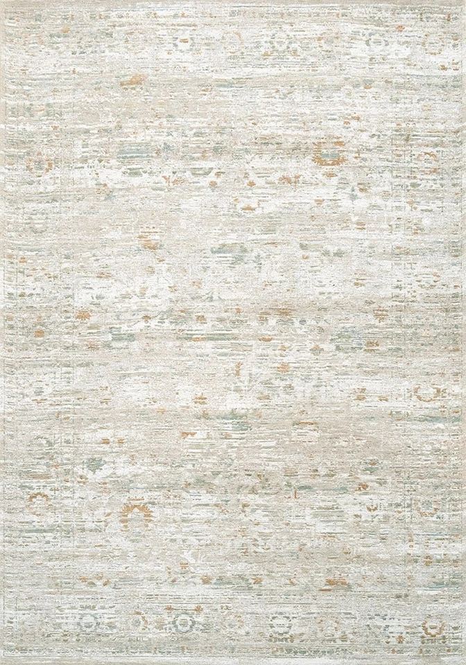 Ushak Yenikapi Light Green 9837 Indoor Outdoor Washable Eco Rug