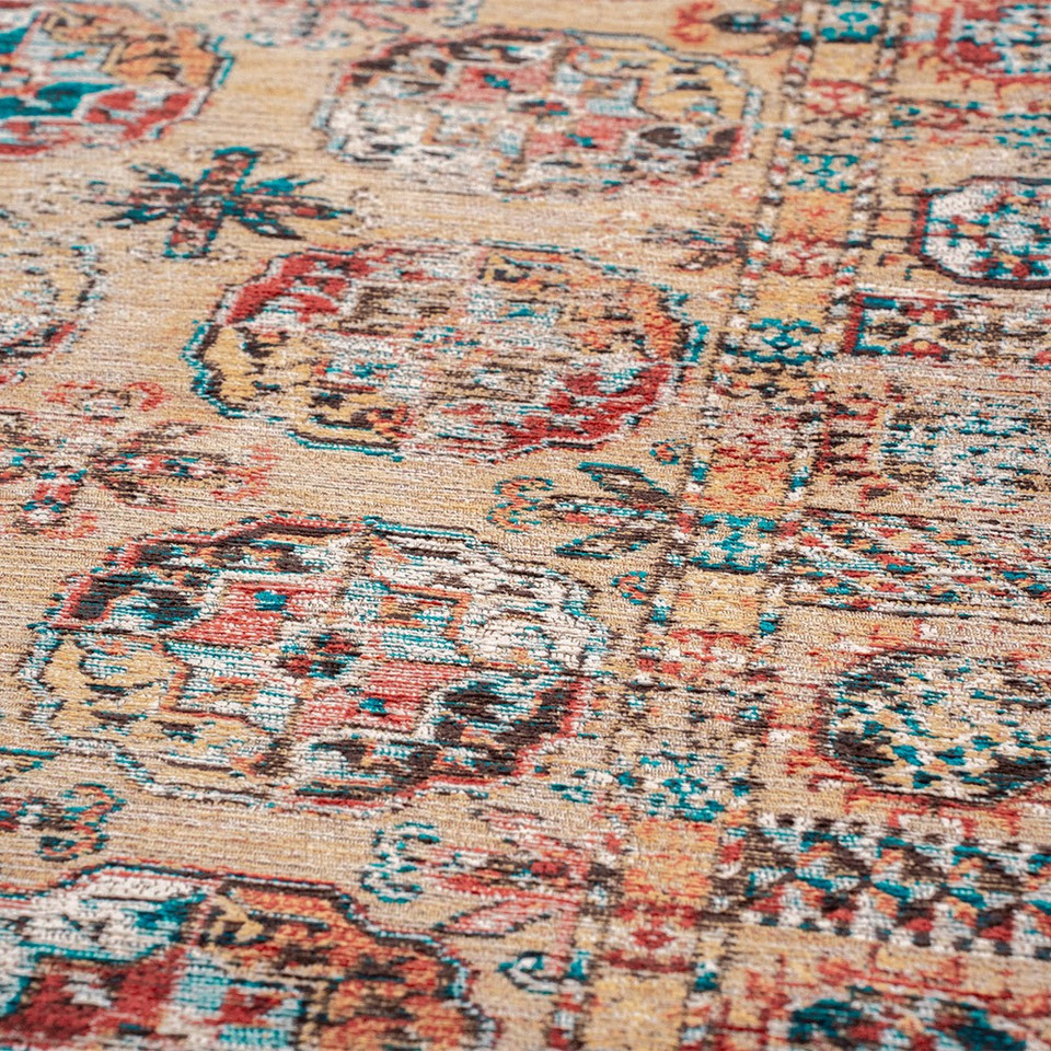 Kasak Djamboul Brown 9840 Indoor Outdoor Washable Eco Rug
