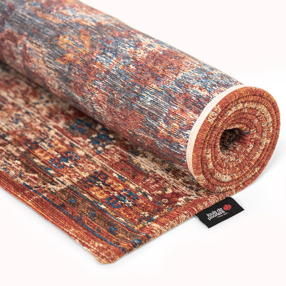 Kasak Aksou Red 9841 Indoor Outdoor Washable Eco Rug