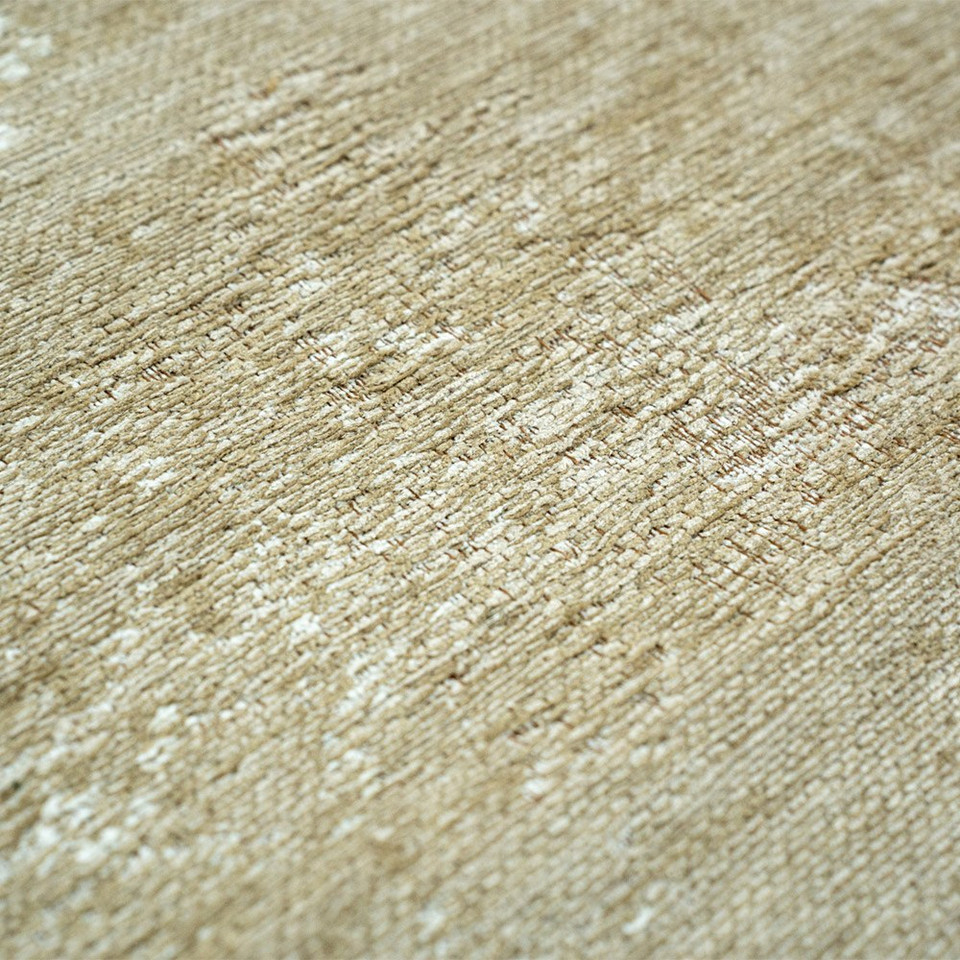 Medallion Milk Curry Brown 9672 Indoor Outdoor Washable Eco Rug