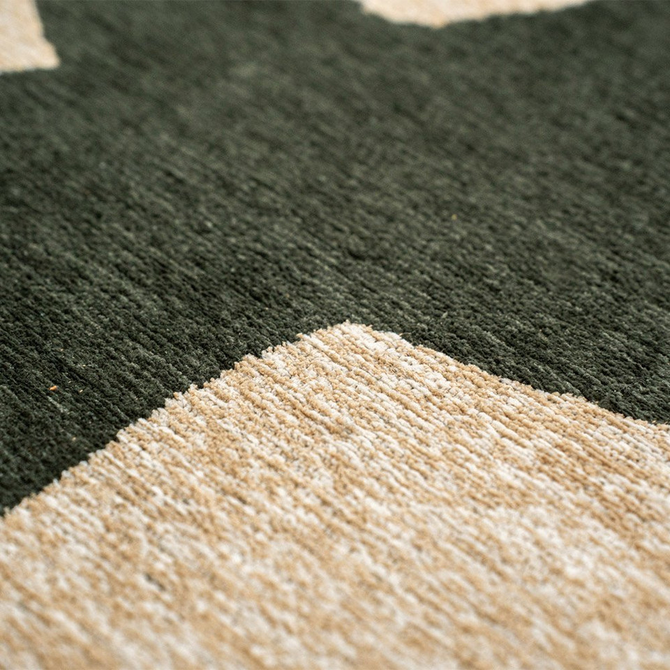 Craft Ribbon Garden Spirit 9848 Indoor Outdoor Washable Eco Rug