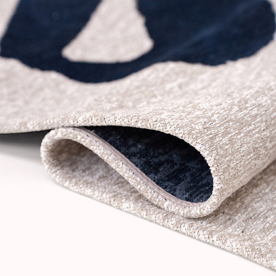 Craft Ribbon Sea Ink 9849 Indoor Outdoor Washable Eco Rug