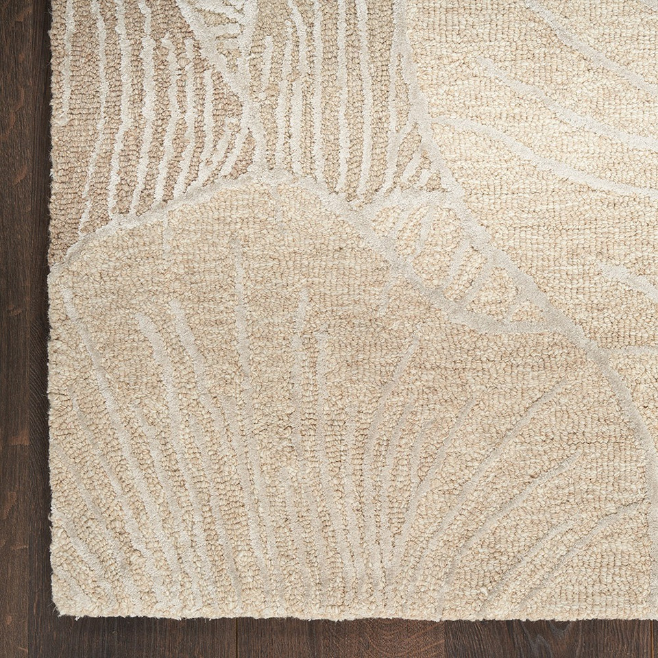 Avra AVR01 Floral Taupe Rug Runner