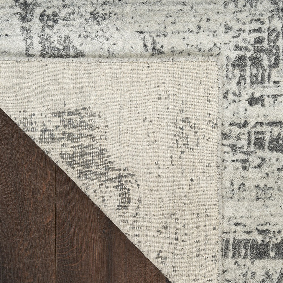 Harmony HAY01 Abstract Ivory Charcoal Rug