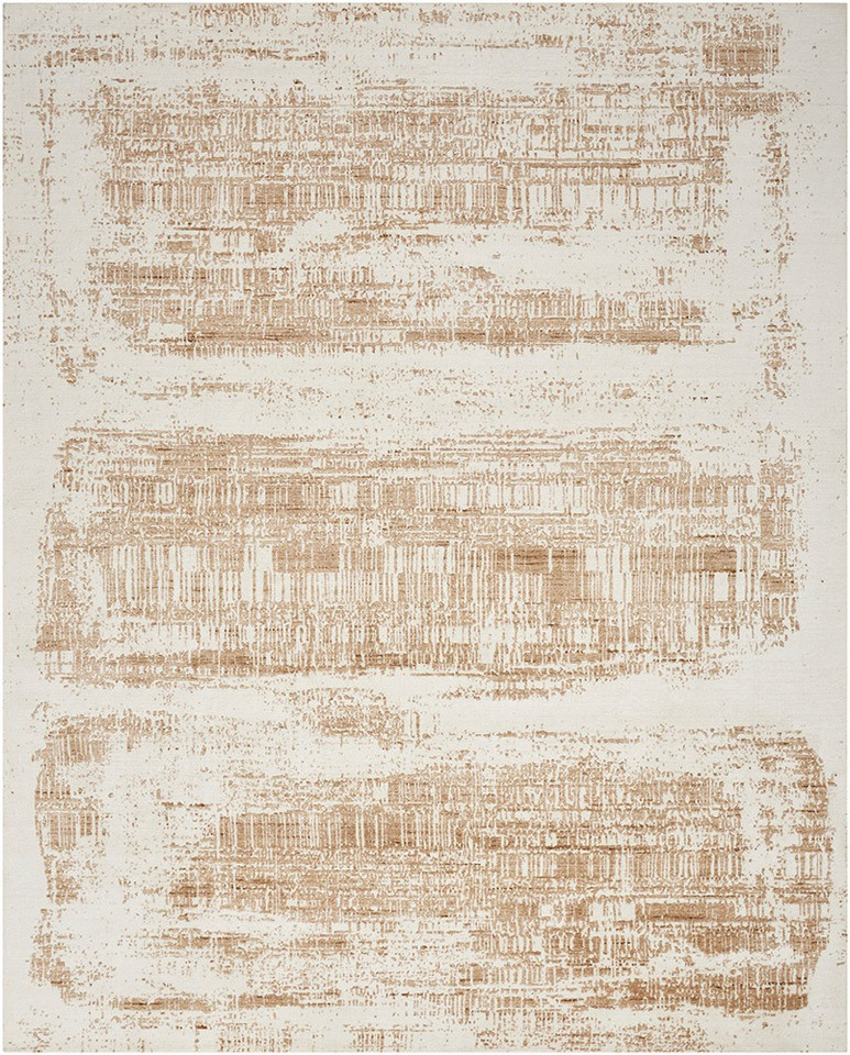 Harmony HAY01 Abstract Ivory Gold Rug