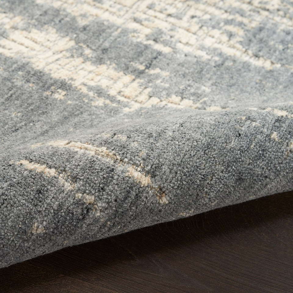Harmony HAY03 Abstract Slate Beige Rug