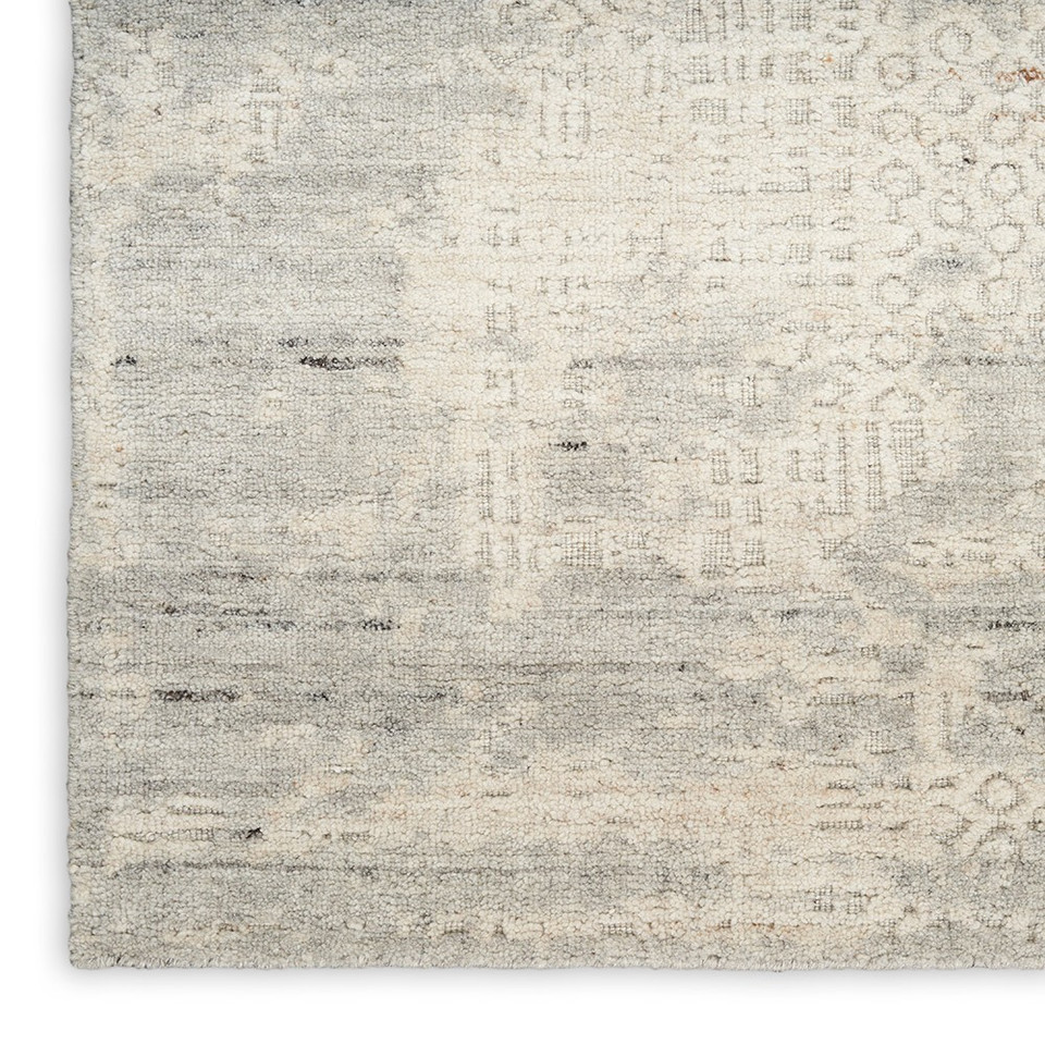 Harmony HAY04 Abstract Ivory Grey Rug