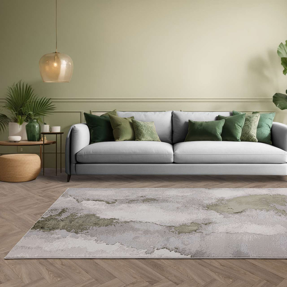 On Sale Stellar ST04 Premium Lustrous Abstract Rug 120x170cm