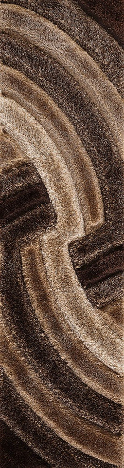 bronze shaggy rug runner portrait