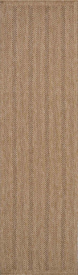 natural herringbone rug runner portrait
