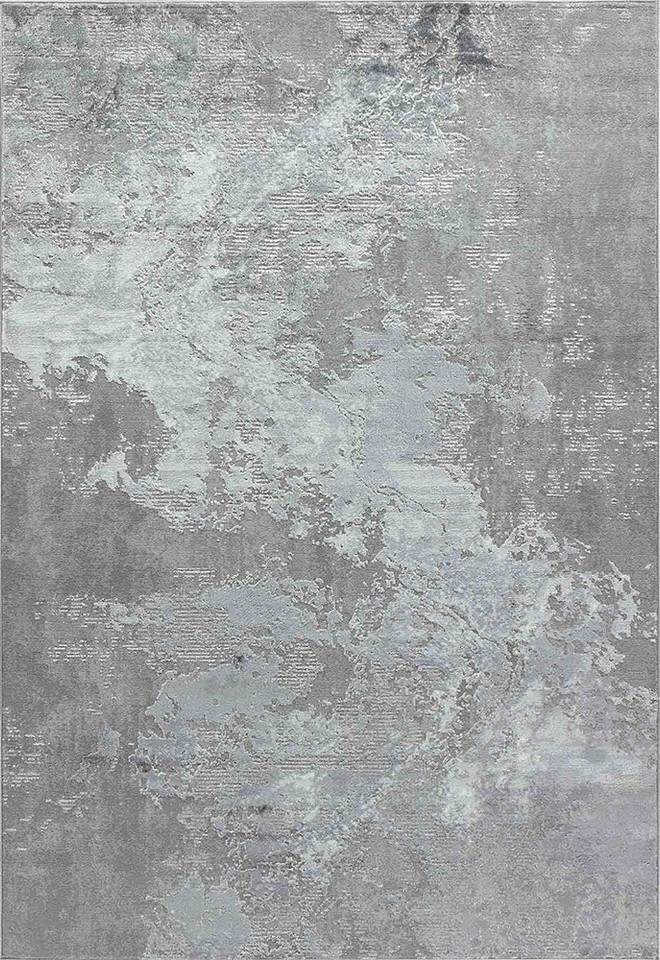 modern abstract sprayed grey rug portrait