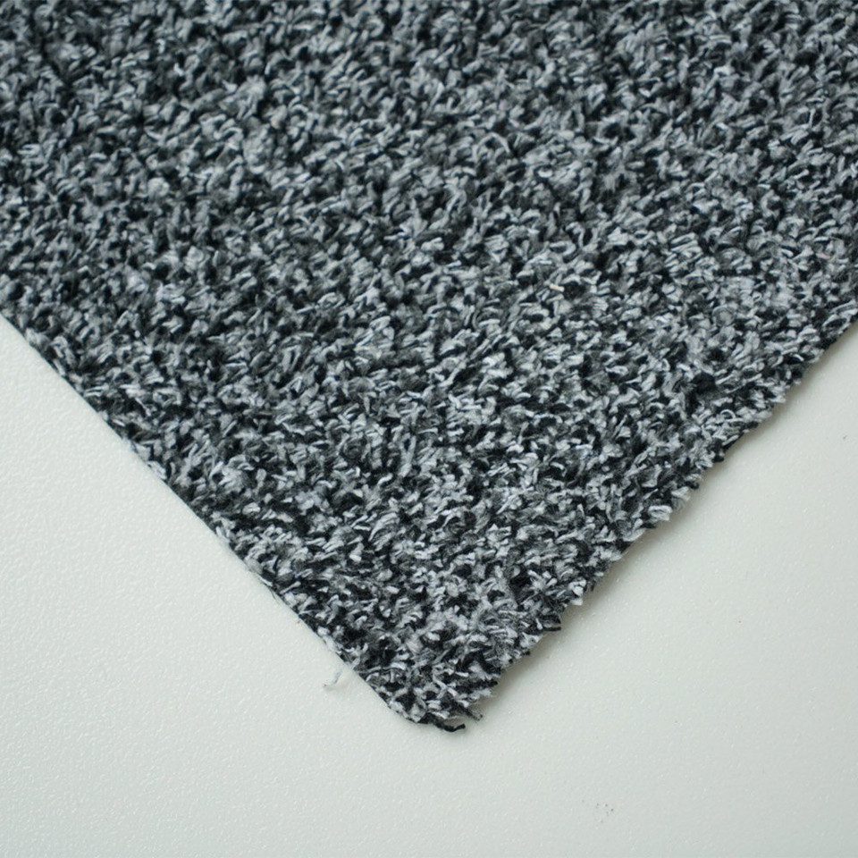 silver dirt trapper doormat closeup corner
