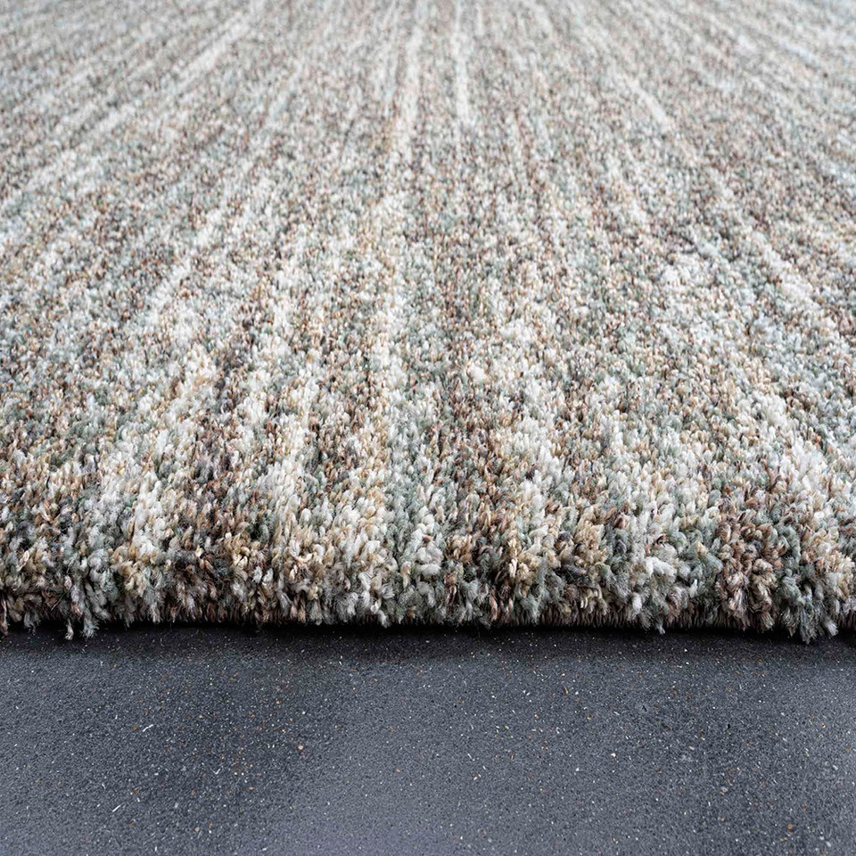 Stripe Rug Green Mehari