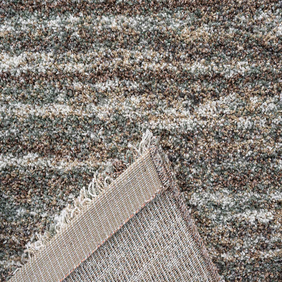 Stripe Rug Green Mehari