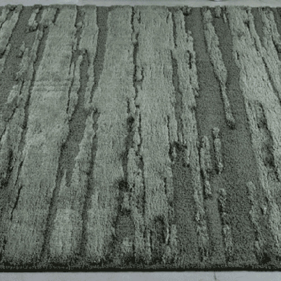 Cleo Clouds 3D Rug Green