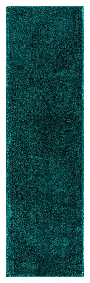 plain emerald rug runner portrait
