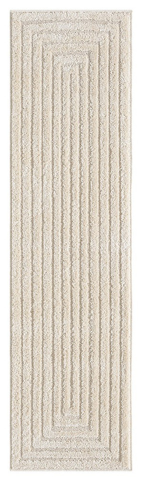 border cream rug runner portrait